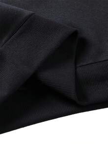 La sudadera con capucha para hombres es casual y versátil, con un patrón nórdico de moda, adecuada tanto para uso al aire libre como para uso en el hogar, un jersey informal con capucha para hombres. - Negro - Ver 3