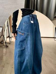 Women Pants - Màu xanh lam - Xem 2