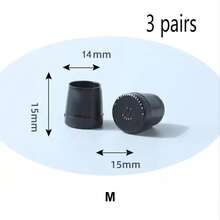 6个/3双装高跟鞋保护垫替换鞋跟头，静音减震耐磨鞋跟修复垫，适用于细高跟鞋，隔热，适合闺蜜节、送给小狗、嘉年华、派对装饰、鞋子、春夏精选、伴娘礼物、房间、卧室装饰、海滩、旅行、男士、女士、度假、妇女节、旅行必备、婚礼回礼、Y2K、卧室、女性汽车配件、厨房装饰、可爱小物、母亲节礼物、卧室装饰、花园、厨房装饰、夏季、海滩、旅行必备、房间装饰、软萌玩具、毕业季、鞋架、收纳神器、户外、花园、旅行必备、便携式、海滩必备、毕业季、毕业典礼、毕业典礼、毕业礼物、毕业赠礼、毕业礼物、毕业致辞，祝贺毕业，恭喜毕业生，优秀毕业生，毕业典礼，毕业聚会 - 黑色3雙裝 - 查看 8