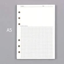 6孔活页内芯，45张/套，适用于A5和A6活页笔记本，笔记本和日记本的替换内芯 - 彩色 - 查看 14