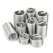 huiwuju 150件套不锈钢螺旋螺纹修复套件 - M3至M12尺寸，耐用型螺纹嵌件，增强金属螺纹强度，耐磨损，全覆盖，螺纹修复工具