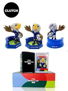 2026FIFA WorldCup Mascots, Figurines, Dolls, Collectible Toys, Statues - Official Licensed Genuine Product CLUTCH/MAPLE/ZAYU - WC2026 - CLUTCH (Mỹ) - Xem 6