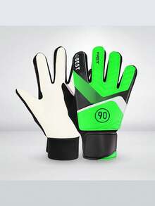 Soccer Goalkeeper Gloves With Durable Palm - Multicolor - View 1