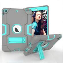 Funda para iPad Mini, Funda para iPad Mini 2, Funda para iPad Mini 3, Funda para iPad Mini Retina, Funda protectora delgada resistente a prueba de golpes con soporte incorporado para iPad Mini 1/2 / 3-Gris Verde Menta,36999909 - Rosa Oxidada - View 2