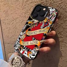 Funda transparente minimalista de Morgan Wallens con música country occidental. Compatible con 17 Pro Max, 17 Air, 16 Pro MAX, 15 Pro Max, 14 Pro, 13 Pro, 12 y 11. Funda personalizada para hombre y mujer. Excelentes regalos para novias, novios y familiares en Navidad y Halloween. - Negro - Ver 3