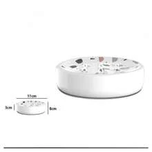 OISE ART STORE Porta Sapone Saponetta Bagno Graniglia Bianco Multicolore Accessorio Bagno 69836 - - Multicolore - Visualizzare 2