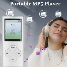 Reproductor MP3 con Bluetooth 5.0, Reproductor MP3 MP4 de Música Digital Portátil Altavoz Incorporado, Pantalla de 1,8 Pulgadas, Grabadora de Voz, Admite Ampliado hasta 128 GB,36980828 - Plateado - Ver 2