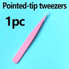 Fadvan Tweezers Set 4piece Professional Stainless Steel Tweezers Precision Tweezers For Eyelash Extension Eyebrows Facial Blackhead