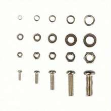 320Pcs Screws An Head Screws Nuts Bolts Assortment Kit M2 M2.5 M3 M4 M5 Metic Nut And Bolt Assortment - Multicolor - View 10