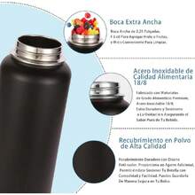 - Botellas de agua aisladas a granel,paquete de 2 unidades,botella deportiva de acero inoxidable de 40 onzas,con asa de paracaídas y tapa de boquilla,termo de agua de viaje(mix,juego de 2),36983814 - Rosa Pálido - Ver 6