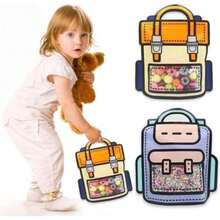 30 Bolsas de Regalo para Fiesta con Asa, Bolsas de Regalo Cumpleaños Reutilizables, Empaque de Fiesta Bonito para Dulces y Pequeños, para Almacenar Artículos Pequeños (Color )(Naranja) - Multicolor - Ver 7