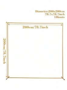 一套 200*200cm/300*300cm/150*200cm 方形金属气球拱门框架，婚礼拱门，矩形背景架，适用于周年纪念、婚礼、生日派对、迎婴派对、性别揭晓派对、家居装饰、庭院装饰 - 金色 - 查看 12