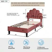 Bed Frames - Rose Red - View 5