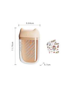 Cat Travel Soap Box, Portable Travel Soap Container With Drainage, Sealed Small Soap Box - Multicolor - View 5