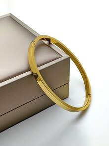 RAYQUEEN 1件不锈钢抛光多功能镜面手镯，适合日常佩戴 - 手鐲 - 查看 3