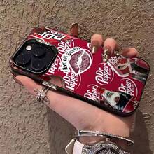 Funda de teléfono de lujo con diseño brillante de , compatible con 17 Pro Max, 17 Air, 16 Pro MAX, 15 Pro Max, 14 Pro, 13 Pro, 12 y 11. Funda personalizada para hombre y mujer. Excelente regalo para novias, novios y familiares en Navidad y Halloween. - Negro - Ver 2