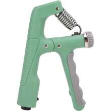 Entrenador de Fuerza de Agarre, Fortalecedor de Agarre Manual con Fortalecimiento de Agarre de Mano de Contraates Electrónica TPR PP PP Steel de 10 a 100 Kg Ajuste de Antebrazo Ajustable para Recuperación Muscular Fuerza de Mano de la Mano,36984689 - Blanco - Ver 5