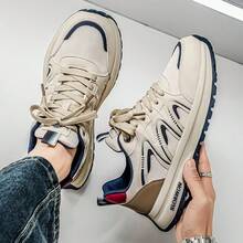 Spring Casual Faux Leather Slip-On Sneakers, & Versatile - Black - View 5