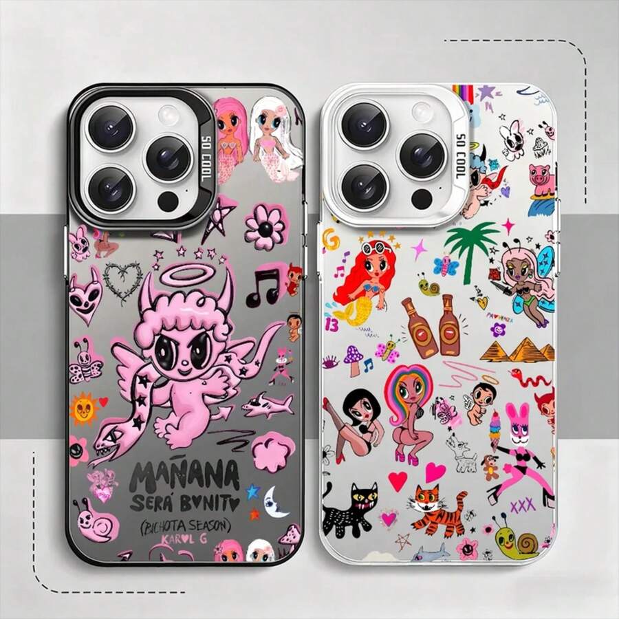 Funda de teléfono Singer K- Tropicoqueta para iPhone 17 16 15 14 13 12 11 Ais/Pro/Max/Plus, cubierta protectora de color IMD - 6 - Ver 1