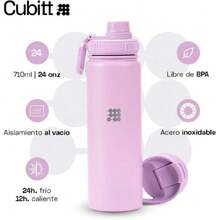 Insulated Water Bottles For Outdoor - Lilac Purple - View 6