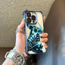 Manga Japonesa No.8 Funda de Teléfono Compatible con 17 16 15 14 13 12 11 Pro X XR XSMAX 8 Plus Cubierta Trasera Transparente Suave a Prueba de Golpes - Colores mixtos - Ver 4