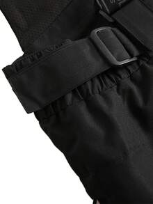 2025秋冬新款男士加厚滑雪裤，多色可选，可拆卸可调节背带，适合户外徒步露营 - 黑色 - 查看 8