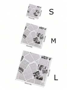 50张一次性防油纸，防水食品包装纸，适用于汉堡、薯条、面包、三明治、快餐烘焙、空气炸锅衬垫 - 彩色 - 查看 2
