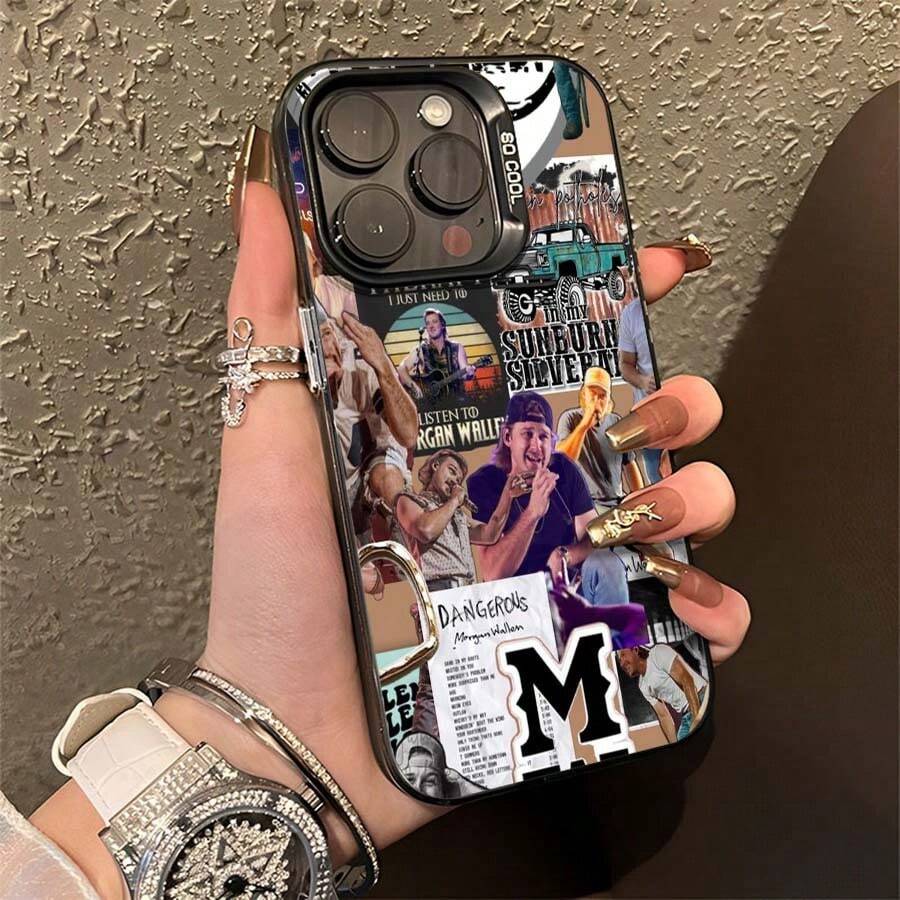 Idea de regalo para amantes del anime de POCOYO. Funda con patrón creativo. Funda para teléfono compatible con 17 Pro Max, 17 Air, 16 Pro Max, 15 Pro Max, 14 Pro, 13 Pro, 12 y 11. Funda personalizada para hombre y mujer. Excelentes regalos para novias, novios y familiares en Navidad y Halloween. - Negro - Ver 1