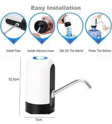 Dispensador de agua recargable para garrafón - Blanco - Ver 1