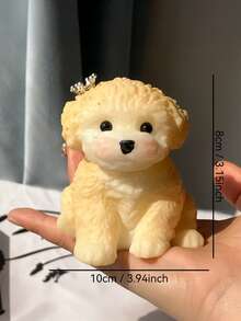 1/2个可爱小狗挤压玩具，柔软可爱，挤压可缓解压力，减压玩具，吉娃娃、法国斗牛犬、泰迪狗造型，动物模型，办公旅行减压玩具，适合儿童、青少年和成人，逼真的动物玩具，儿童礼物，儿童玩具，女孩玩具，男孩玩具，感官玩具，儿童派对礼物，课堂奖励，派对礼品袋填充物，生日派对礼物，派对游戏，趣味礼物 - 彩色 - 查看 22