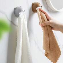 New Bear-Shaped Towel Rack, Bathroom Towel Hook, Kitchen Dishcloth Hanger, Face Towel Hook, Dish Rag Storage Rack - Multicolor - View 1