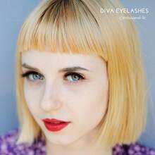 Missame DIVA Deluxe Beauty False Eyelashes Set Handmade With Premium Synthetic Fibers Black 1 Pair - 黑色 - 查看 8