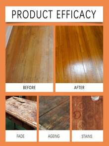 Juue FISH 80g Wood Care Polishing Beeswax Wooden Furniture Renovation New Bright Decontaminization Polishing Household Beeswax Natural Polishing Wax B - Polishing And Nourishing Wood And Leather Furniture. Suitable For Wooden Furniture, Leather, And Car Seats. - 80g - View 8