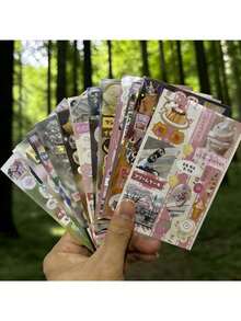 Bộ 30 tờ sticker phong cách cổ điển - Sticker vẽ nguệch ngoạc retro để trang trí chai lọ, ô tô, laptop, đàn guitar, xe đạp, xe máy, ván trượt, mũ bảo hiểm, hành lý, nhật ký và album ảnh. Đồ chơi sáng tạo tự làm thú vị để cá nhân hóa phụ kiện cá nhân. - Nhiều màu - Xem 15