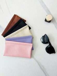 1PC Self-Sealed Leather Wallet & OrganizerAll-In-One Storage For Passport, Driver's License, Cash, Earphones, And Data Cables.Perfect Business-Casual Companion For Women – A Versatile Wallet And Cosmetic Bag In One. - 白色 - 查看 3