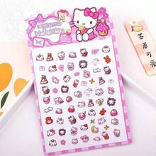 1套/1张 日本动漫卡通人物浮雕美甲贴纸，卡通防水贴纸，美甲贴纸，可爱漂亮，送朋友的礼物，营造惊喜感，美观又实惠，新年礼物，情人节礼物，复活节礼物（随机款式） - 彩色 - 查看 6