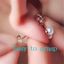 30个/50个耳钉耳塞，手工DIY饰品耳环配件，硅胶防滑防丢耳塞