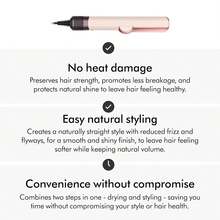 Dyson Airstrait™ Straightener, Wet To Dry Hair Straightener, No Heat Damage, No Hot Plates, All Hair Types - 紅色 - 查看 10