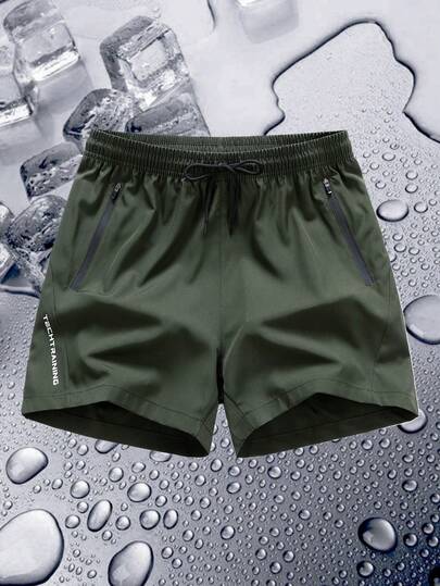 男童户外运动速干弹力腰短裤，夏季