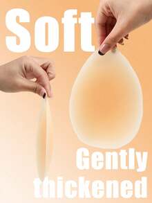 2pcs Reusable Silicone Butt Lifter Pads For Women, Enhances Buttocks Curves, Supports Buttocks For A Fuller Look, Suitable For All Body Types - Multicolor - View 5