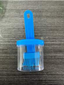 1pc Plastic Oil Brush With Built-In Oil Reservoir - Ergonomic Handle Design For Even Oiling, Easy To Use - Suitable For Kitchen, Grilling, Camping And Outdoor Cooking Scenarios. Fashionable Appearance, Semi-Transparent Structure Made Of High Refractive Index Polymer Material. - Multicolor - View 13