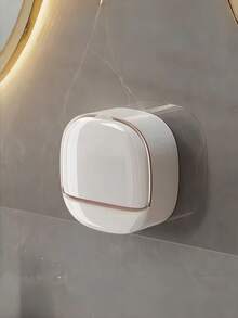 壁挂式带沥水皂碟，浴室皂盒收纳盒，旅行收纳盒，收纳盒，壁挂式PP皂碟，带盖浴室沥水皂碟，防水皂碟，餐具收纳盒，旅行收纳盒，收纳盒。双层皂架，带粘胶条，带沥水托盘，带沥水功能。 - 彩色 - 查看 8