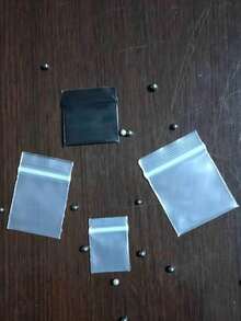 100pcs Reusable Clear Jewelry Bags, Self-Sealing Bags And Zipper Bags; Various Mini Self-Sealing Bags For Jewelry Packaging And Storage; Dust-Proof, Waterproof, Moisture-Proof, Good Sealing Performance, Making Your Life More Convenient; Suitable For Powder Packaging, Electronic Chip Sample Bags, Jewelry Necklace, Ring And Bracelet Storage Bags, And Daily Home Storage Bags. - Multicolor - View 8