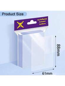 1000/600/500 张装蓝色反光卡套，适用于收藏游戏卡牌，顶部开口式卡套，适用于棒球卡、万智牌、体育卡等。 - 藍光卡膜 - 查看 21