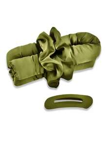 4pcs No-Heat Curling Rods Set - Satin No-Heat Curling, Curling Rod Heads, No Heat Needed Overnight Curling ,Hair Styling Kit ,Hairstyling Set - Multicolor - View 5