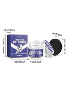 Stainless Steel Rust Remover Gel, Fast-Acting, Suitable For Sinks, Appliances And Tools, Dissolves Rust Stains, Restores Shine, No Scrubbing Required, Professional Grade, For Household And Workshop Use. Stainless Steel Rust Remover, Rust Removal Gel, Sink Rust Remover, Appliance Cleaner, Tool Rust Remover, Restores Shine, No Scrubbing Required, Professional Grade, Workshop Cleaner, Fast-Acting. - Multicolor - View 9