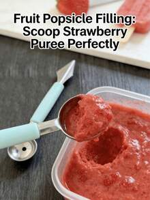 1pc Stainless Steel Fruit Spoon, Fruit Ball Digger, Reusable Watermelon Spoon, Creative Carving Knife, Fruit Spoon, Watermelon Spoon, Cutter, Kitchen Utensils, Kitchenware, Watermelon Baller, Melon Scraper