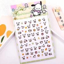 1套/1张 日本动漫卡通人物浮雕美甲贴纸，卡通防水贴纸，美甲贴纸，可爱漂亮，送朋友的礼物，营造惊喜感，美观又实惠，新年礼物，情人节礼物，复活节礼物（随机款式） - 彩色 - 查看 11