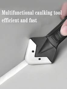 6件套不锈钢尖头硅胶填缝修补工具，配有5个可替换头，五合一填缝剂清除套装，适用于瓷砖缝隙、密封胶的修整以及刮除窗胶边角，是厨房和浴室水槽翻新的理想之选。填缝剂和密封胶清除工具套装，多功能工具，瓷砖缝隙刮刀套装，小巧轻便，浴室配件，厨房必备。 - 彩色 - 查看 2
