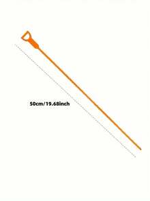 Bộ 1/4 dụng cụ thông tắc cống dài 20 inch, dụng cụ bắt tóc dùng cho bồn rửa nhà bếp, vòi sen, phòng tắm, bồn tắm, hiệu quả trong việc bắt tóc khi thông tắc cống, dụng cụ nhà bếp, phụ kiện phòng tắm. - Nhiều màu - Xem 5